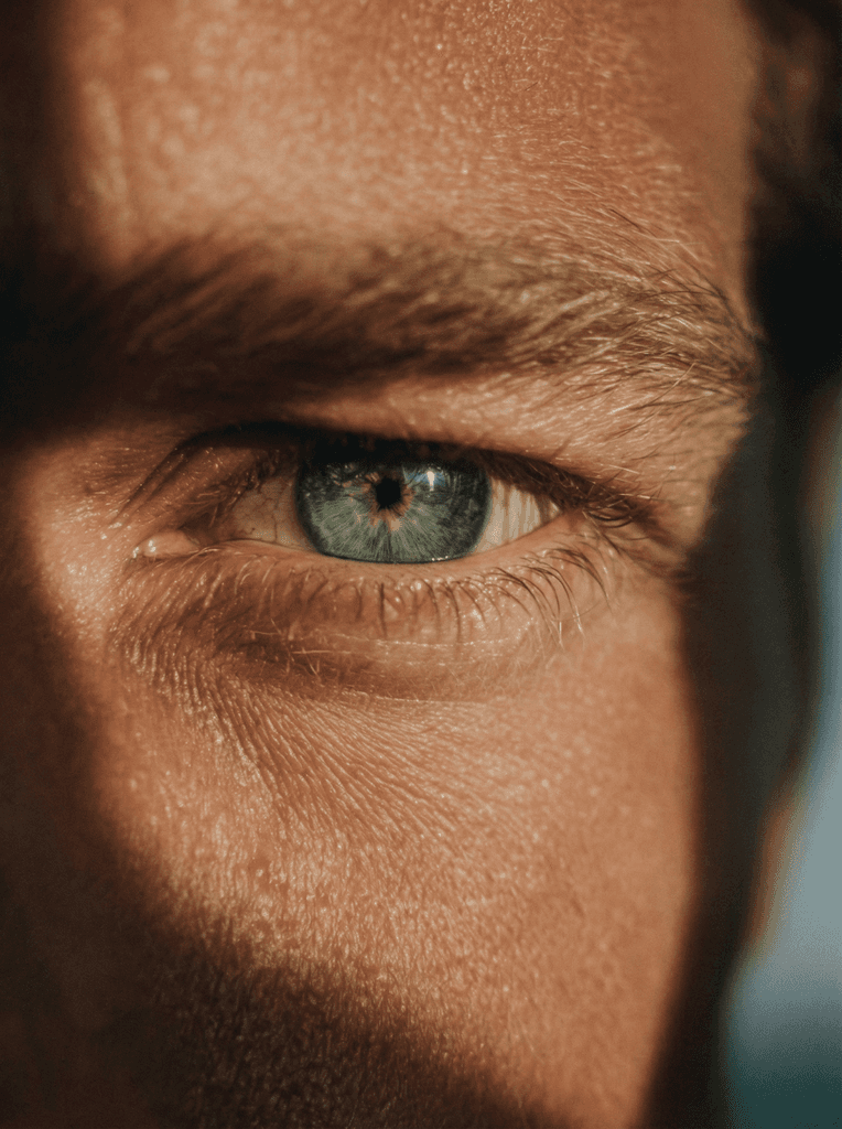 Close-up of a person's eye
