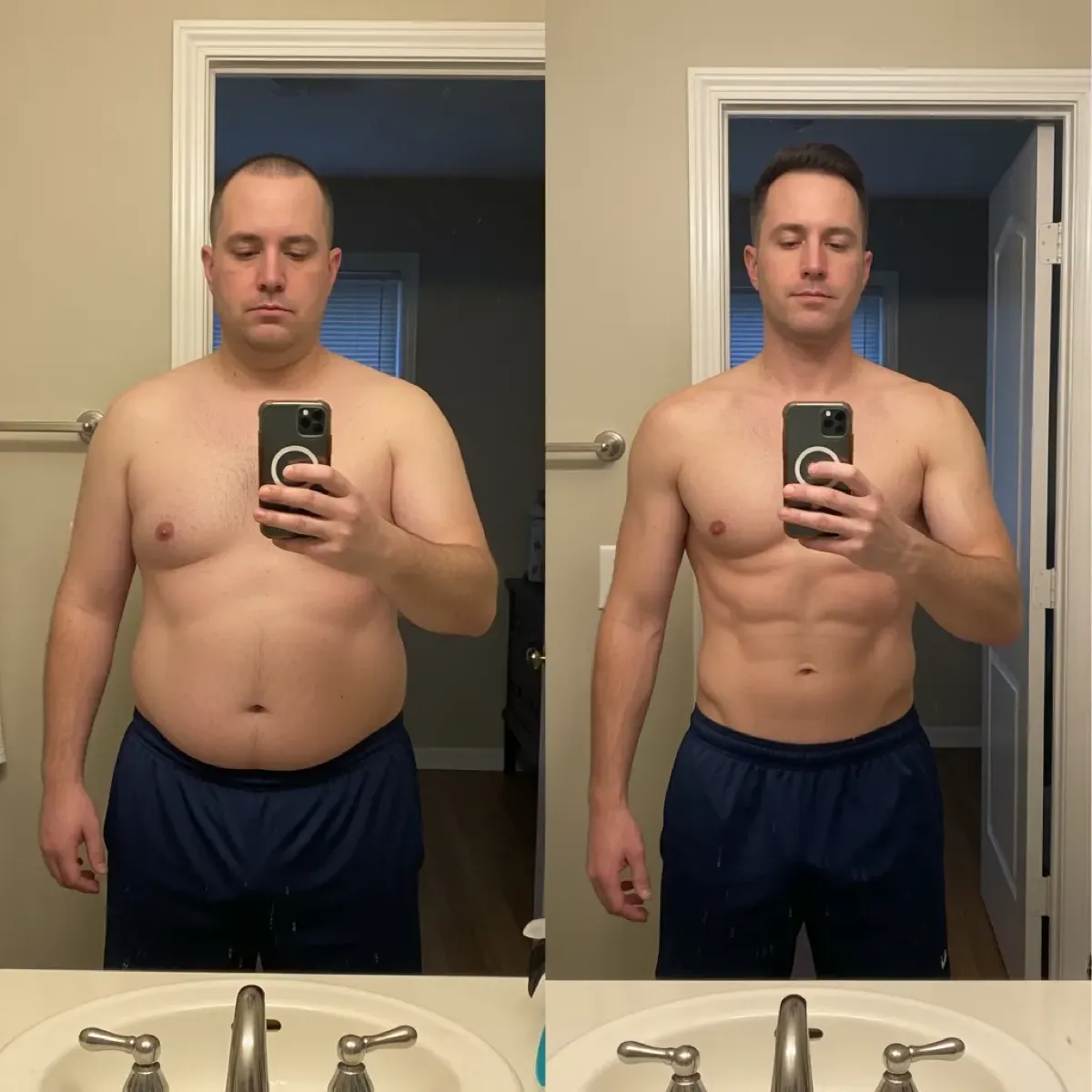 David L. — testosterone optimization, before and after